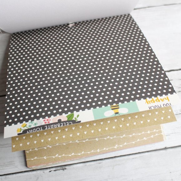 Pebbles Scrapbook Cardstock Paper Pad 6" x 6" Spring Fling 36 Sheets - Picture 11 of 14